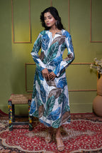 Kusum Azure Botanica – Pure Cotton Long Kurti