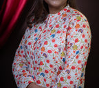 The Kusum Painted Trellis Long Dress