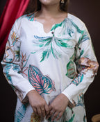 The Tuku Tropical Canopy Long Dress