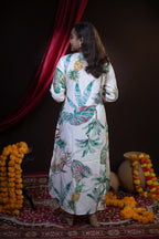 The Tuku Tropical Canopy Long Dress
