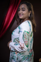 The Tuku Tropical Canopy Long Dress