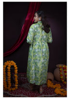 The Kusum Botanical Breeze Shirt Dress