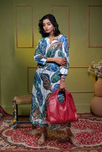 Kusum Azure Botanica – Pure Cotton Long Kurti
