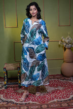 Kusum Azure Botanica – Pure Cotton Long Kurti