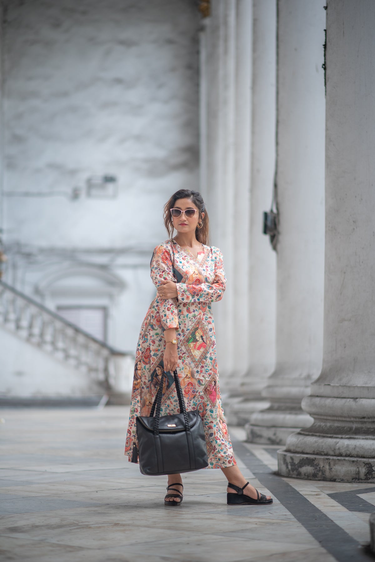 Laksmi Chitrakatha – Pure Cotton Storytelling A-Line Kurti