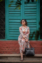 Laksmi Chitrakatha – Pure Cotton Storytelling A-Line Kurti