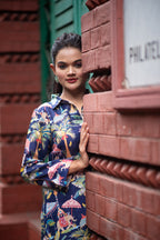 Tuku Flamingo Lagoon Pure Cotton Short Dress