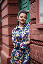 Tuku Flamingo Lagoon Pure Cotton Short Dress
