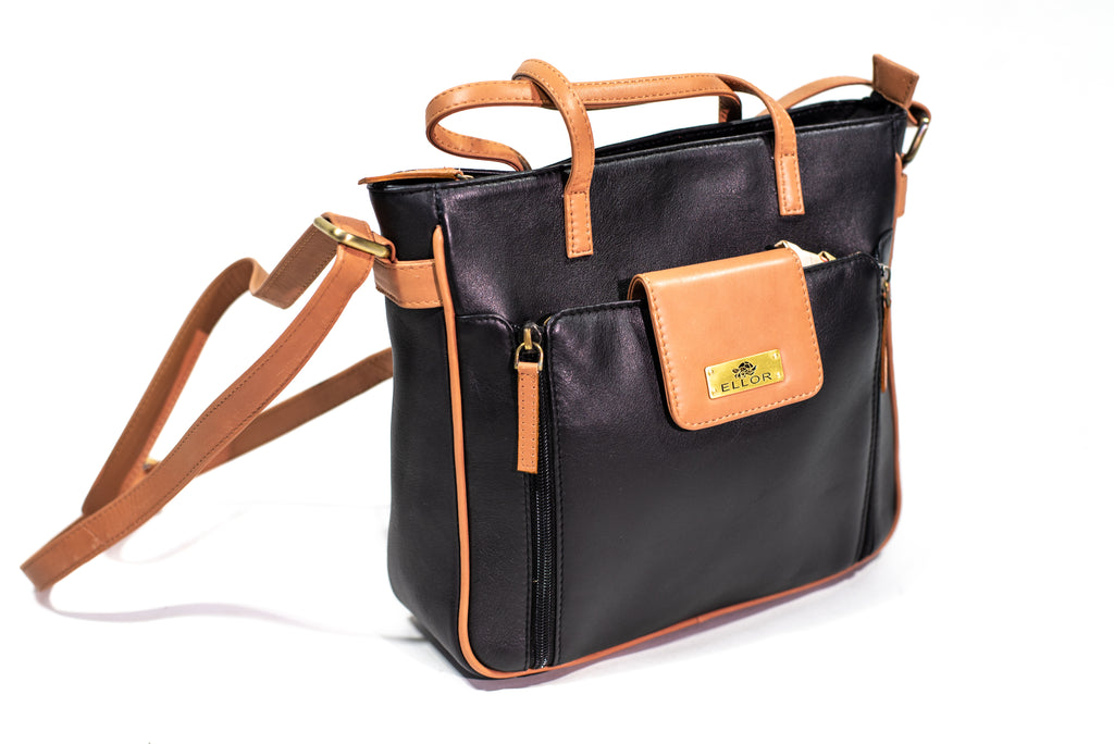 The Eclipse Two-Tone Satchel