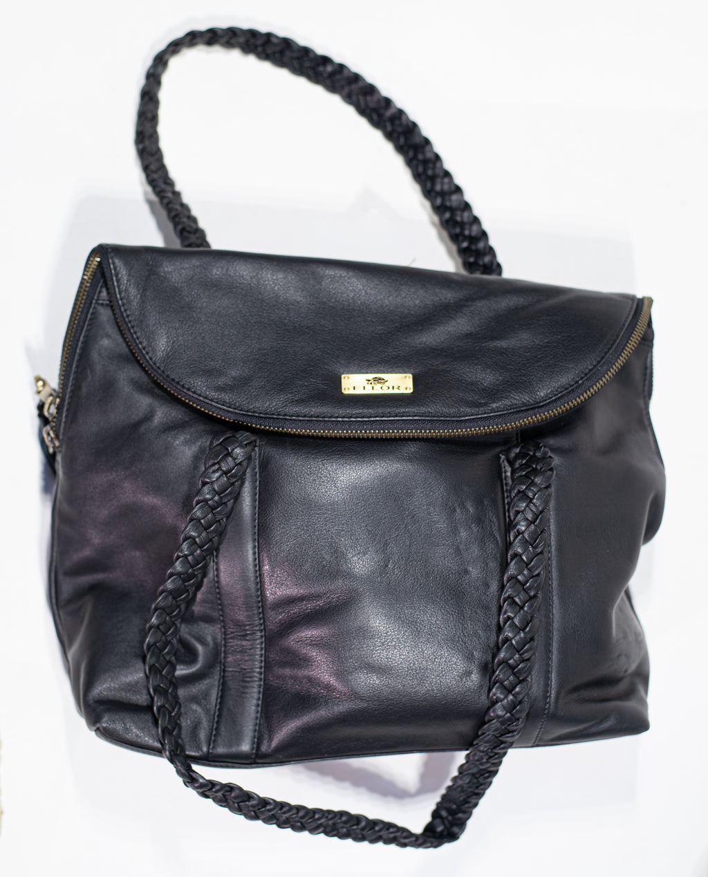 The Obsidian Braided Fold-Over