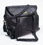 The Obsidian Braided Fold-Over